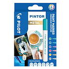 Pilot Pintor EF Metal 6-pack