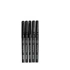 Panduro tuschpennor 0,1-0,8 mm, svart, 5-pack