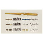 Brause kalligrafi set natur 6p