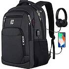 KASIBON Laptop Backpack with USB Charging & Headphone Port