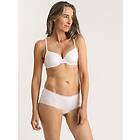 Lindex Regular waist trosa med spetskant