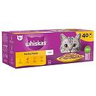 Whiskas 1+ Adult Poultry Selection in Jelly 40 x 85g