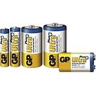 GP Batteries Ultra Plus Alkaliska AA-batterier (LR6) 10-P