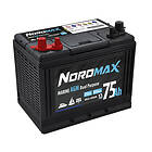 Nordmax Marin / Fritid AGM Start Förbrukningsbatteri 12V 80Ah 700A NM26-80AGM