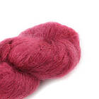 Cowgirlblues Fluffy Mohair Unicolor Mörk Ros
