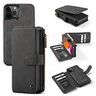 CaseMe Plånboksfodral Multi-Slot iPhone 12 Pro Max Svart