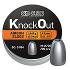 JSB KO Slugs, 5,5mm (0,216) 1,645g