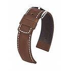 Hirsch MARINER Calf Leather Brown L 22 mm