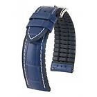 Hirsch GEORGE Calf Leather Blue L 20 mm