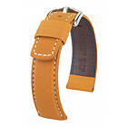 Hirsch MARINER Calf Leather Light Brown L 18 mm