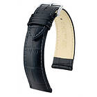 Hirsch DUKE Calf Leather Black XL 22 mm
