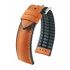 Hirsch JAMES Calf Leather Light Brown L 18 mm