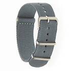 Classic Dr Nato Straps Strap Grey Satin 20 mm