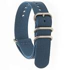 Blue Dr Nato Straps ZULU FOUR Strap Heavy Satin 24 mm