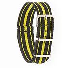 Dr Nato Straps Dr Nato Straps STRIPE Strap Yellow 18 mm