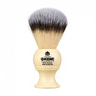 Kent Brushes Ivory Silvertex Synthetic Shaving Brush Medium