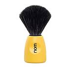 nom LASSE Shaving Brush Black Fibre Lemon