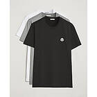 Moncler 3-Pack Logo T-Shirt (Herre)
