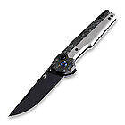 Kansept Knives EDC Tac Linerlock, Shred Carbon Fiber K2009A1