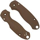 Spyderco Flytanium Lotus G-10 Scales for Para 3 Knife, Flat Dark Earth FLY-1023EB