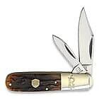 Rough Ryder Barlow Brown Stag Bone RR1806
