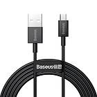 Baseus USB microUSB 2.0 m 2.0A svart