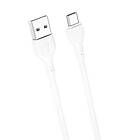 XO USB-kabel 2.1A USB USB Typ-C 1m Vit