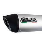 GPR Exhaust Systems Furore Aluminium Tuning Muffler 280x90x120 Mm With Db Killer Not Homologated Silver