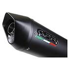 GPR Exhaust Systems Furore Evo4 Slip On Duke 690 12-16 Homologated Muffler Svart