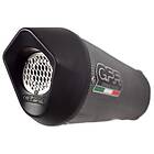 GPR Exhaust Systems Furore Evo4 Poppy Ktm Duke 690 12-16 Ref:e4.kt.98.fp4 Homologated Oval Muffler Svart