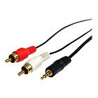 StarTech 3.5mm - 2RCA 0.3m