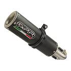 GPR Exhaust Systems M3 Titanium High Level Gsx-r 1000 K5 05-06 Homologated Muffler Svart