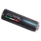 GPR Exhaust Systems M3 Poppy Triumph Street Triple 675 13-16 Ref:t.83.m3.pp Homologated Stainless Steel Slip On Muffler Silver