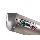 GPR Exhaust Systems Pentacross Aprilia Sx 125 21-22 Homologated Titanium Slip On Muffler Silver