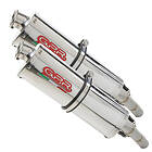 GPR Exhaust Systems Trioval Dual Slip On Supersport 900 Ss 91-97 Homologated Muffler Silver