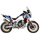 Akrapovic Racing Line Titanium Crf1100l Africa Twin Adventure Sports 20 Not Homologated Ref:s-h11r2-wt/2 Full Line System Silver