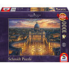 Schmidt 1000 bitar Thomas Kinkade, Vatican sunset