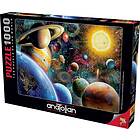 Anatolian pussel 1000 bitar Adrian Chesterman, Planets in space
