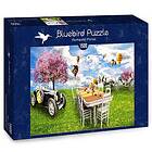 Bluebird Puzzle 1500 bitar Romantic picnic
