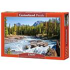 Castorland 1500 bitar Athabasca River, Jasper National Park, Canada