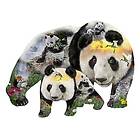 SunsOut 1000 bitar XXL J.M.M. & Jurek Zamoyski, Panda-Monuim