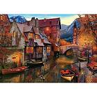 Art puzzle 2000 bitar David Maclean, Canal homes