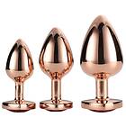 Gleaming Love Plug Rose Gold, Set