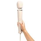 leWand Powerful Plug-In Vibrating Massager, Cream