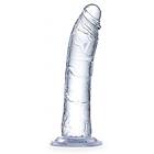 Glazed Clear Dildo, 21,5cm