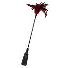 GP Feather Crop, Black/Red