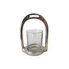 THG Home & Interior Candleholder Stirrup S raw nickle