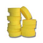 Hansbo Sport Tvättsvamp Oval gul, Gul, 17x12x5cm