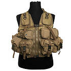 Mil-Tec Tactical Vest Coyote 9 Fickor