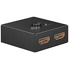 Goobay HDMI switch 2 till 1 4K 30Hz